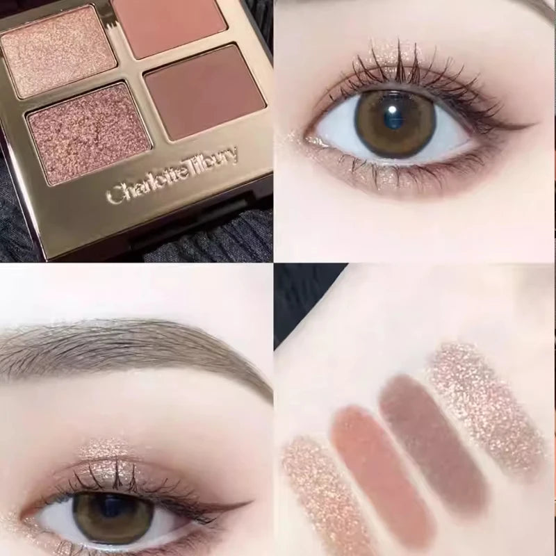 Charlotte Tilbury Makeup Set – Lip Gloss, Eyeshadow & Powder Makeup Set Axl