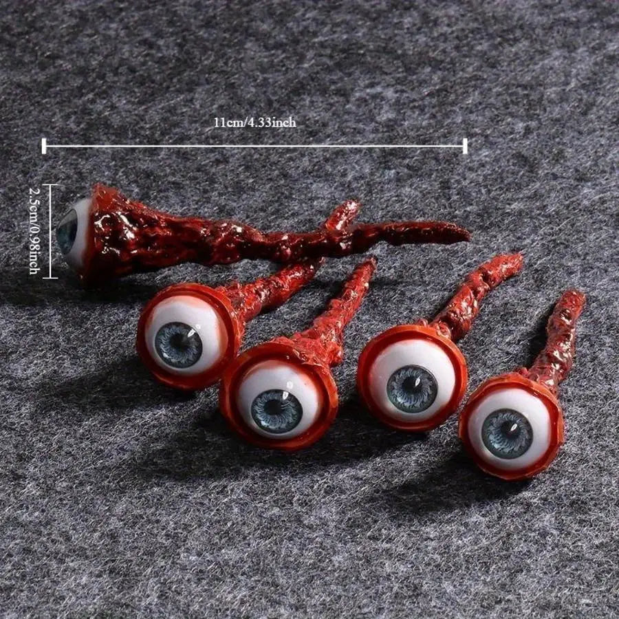 Realistic Bloody Eyeball Prop – Halloween Spooky Decor Halloween Prop Axl