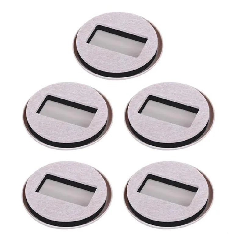 5-Pack Chair Caster Cups – Anti-Slip Furniture Floor Protector Pads Furniture Floor Protector Axl Bean rotundity