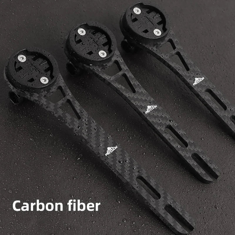 Carbon Fiber Bike Computer Mount – Handlebar Extension Bracket Bike Computer Mount Axl