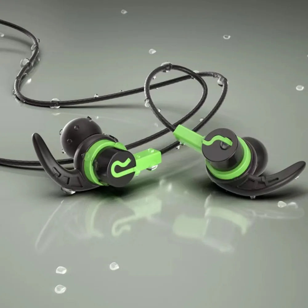 Sport Ear Hook Wired Earphones Type-C & 3.5mm Super Bass ANC Wired Sport Earphones Axl