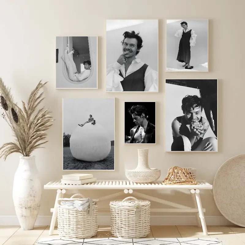 Pop Singer Wall Poster – Self-Adhesive Waterproof Art Sticker Wall Art Poster Axl