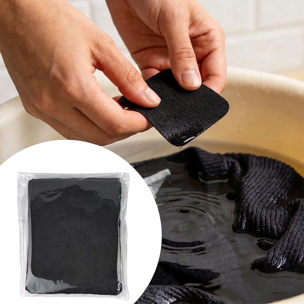 Black Clothes Dye Sheets – Color Restorer for Dark Fabrics Fabric Dye Sheets Axl