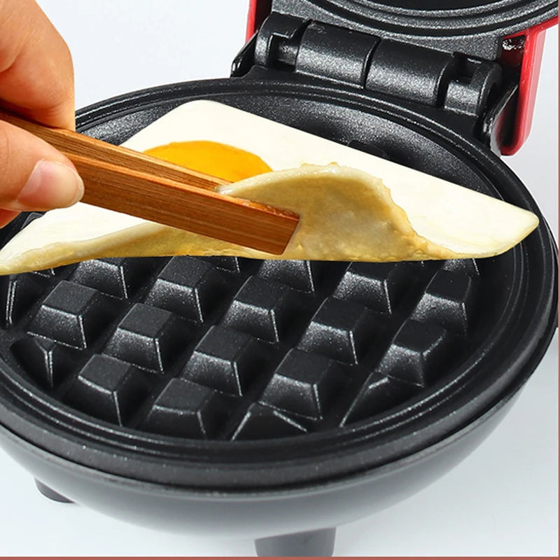 BALASHOV Mini Bubble Waffle Maker – Non-Stick Eggette Machine Bubble Waffle Maker Axl