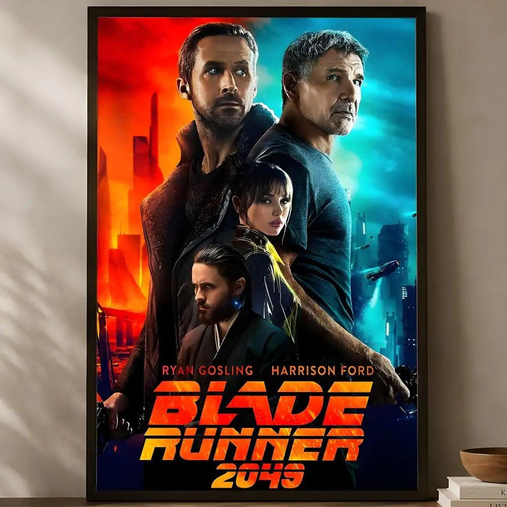 Blade Runner HD PVC Self-Stick Wall Poster – Waterproof Art