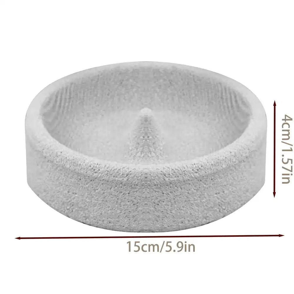 Ceramic Parrot Feeding Bowl – Stone Bird Feeder & Beak Groomer Bird Feeder Bowl Axl 1pcs
