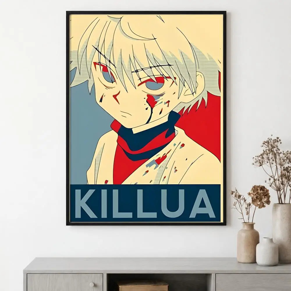 Hunter x Hunter Anime Poster – HD Waterproof Wall Art Decor Anime Wall Poster Axl