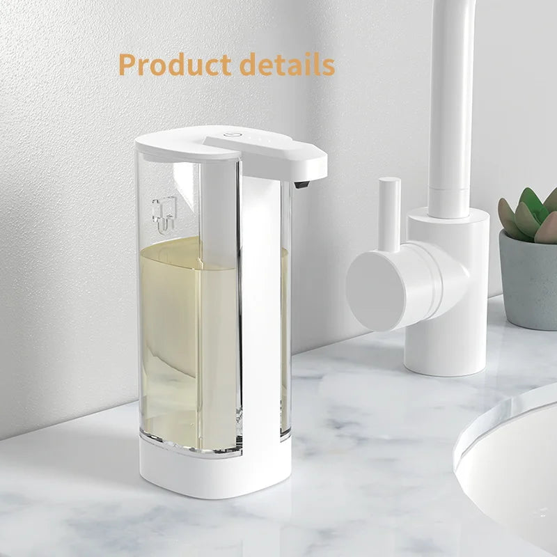 BALASHOV Touchless Sensor Soap Dispenser 500ml – USB-C Automatic Soap Dispenser Axl