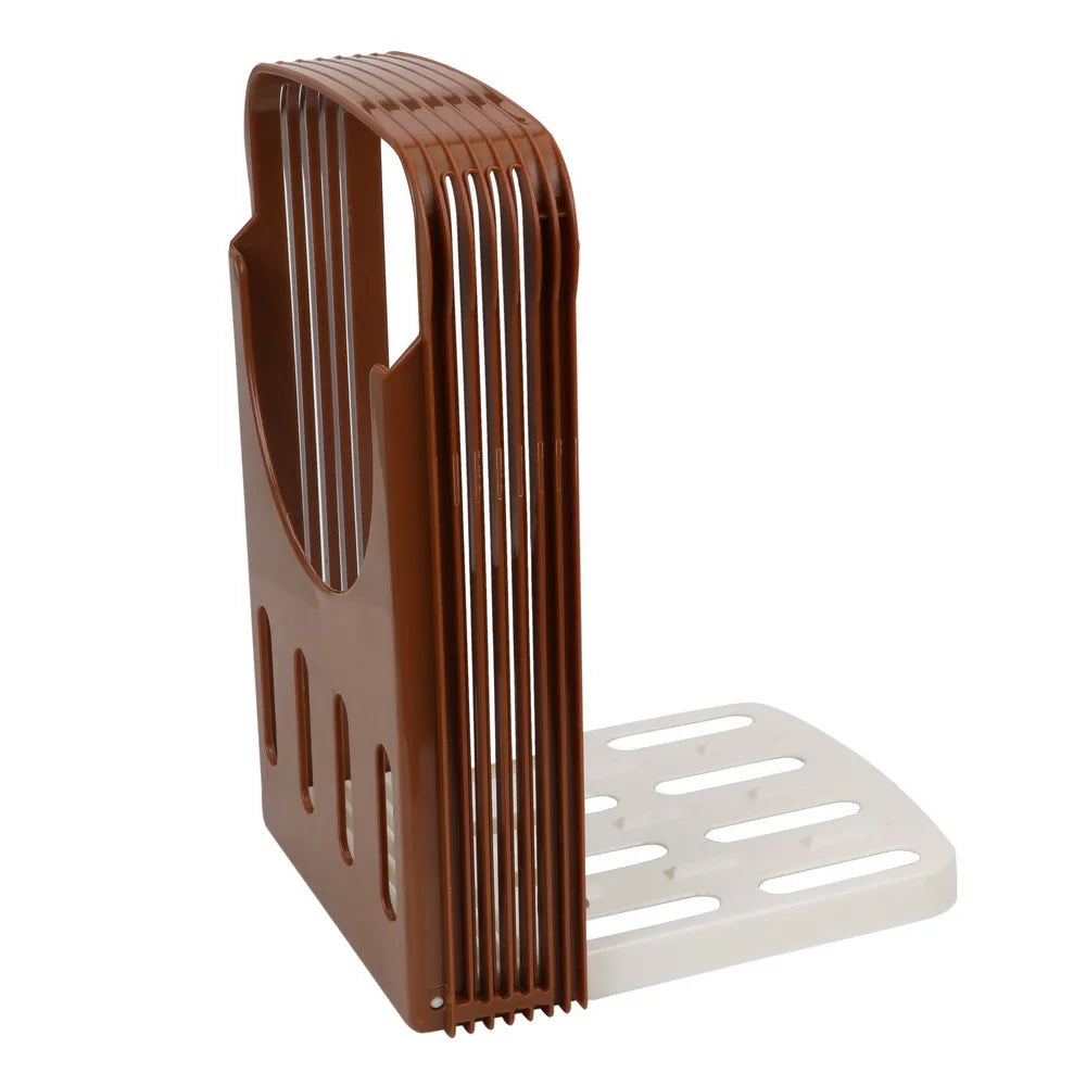 Foldable Bread Slicer Stand – 4 Thickness Settings | NICEYARD Bread Slicer Guide Axl