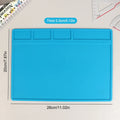 ESD Silicone Soldering Mat – Heat-Resistant Repair Work Pad Soldering Work Mat Axl A2