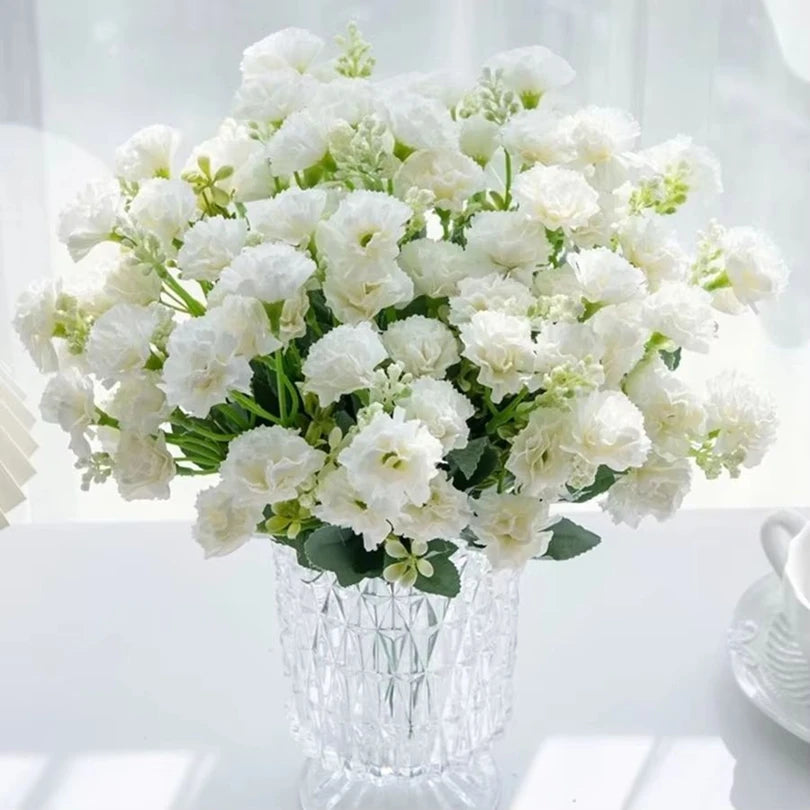 Silk Carnation Artificial Flowers – Wedding, Home & Wreath Décor Artificial Silk Flowers Axl