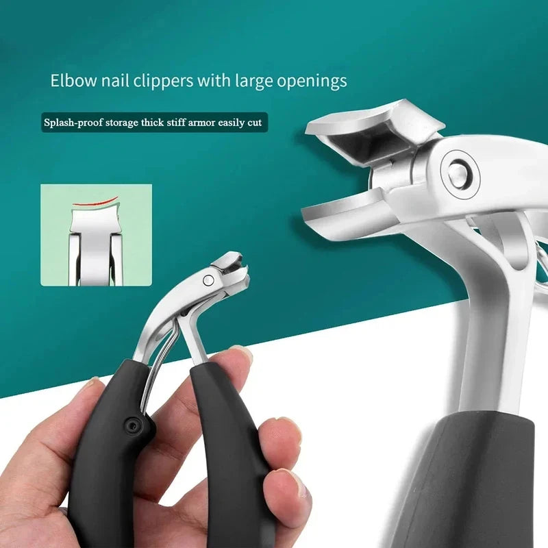 Heavy-Duty Stainless Steel Nail Clippers for Thick Toenails Nail Clipper Axl