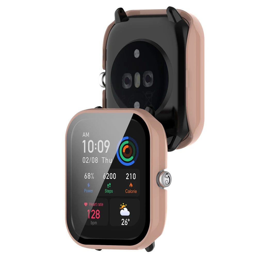 PC Case & Screen Protector for Amazfit GTS 4 Mini Watch Smartwatch Case Axl