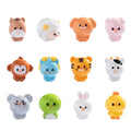 Miniature Chinese Zodiac Figurines – Resin Garden & Desk Decor Miniature Figurine Set Axl 1set