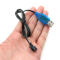3.7V USB Charger Cable for RC Car & Helicopter – 0.5m USB Charger Cable Axl Default Title