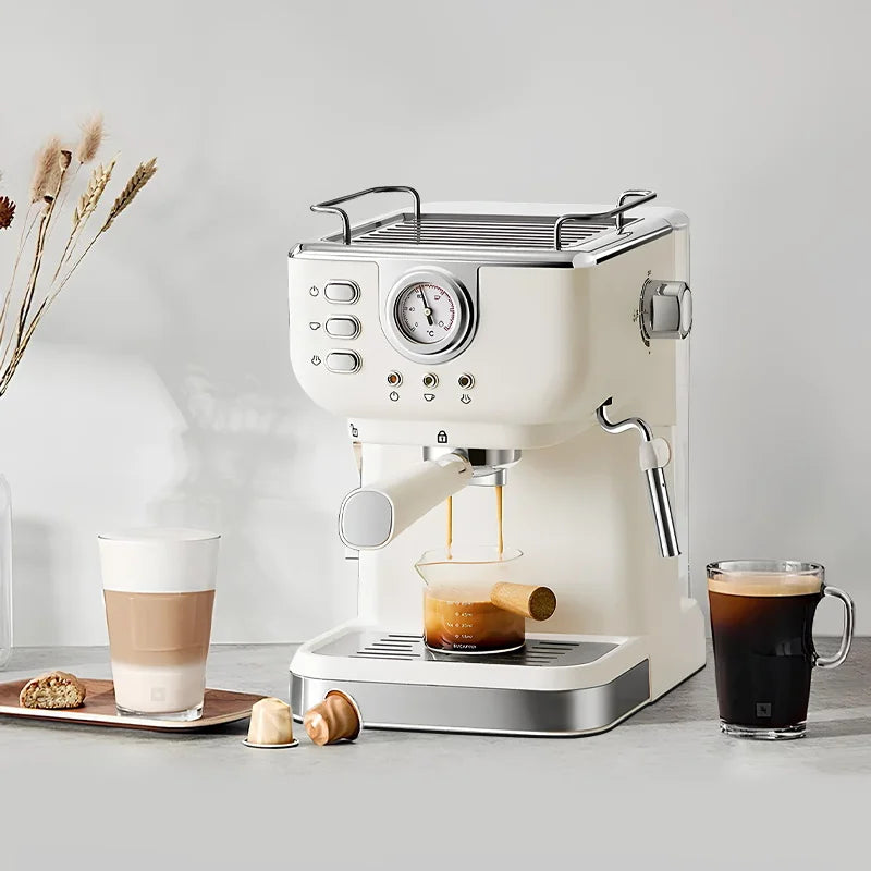 BALASHOV 20 Bar Semi-Auto Espresso Machine & Milk Frother Espresso Coffee Machine Axl