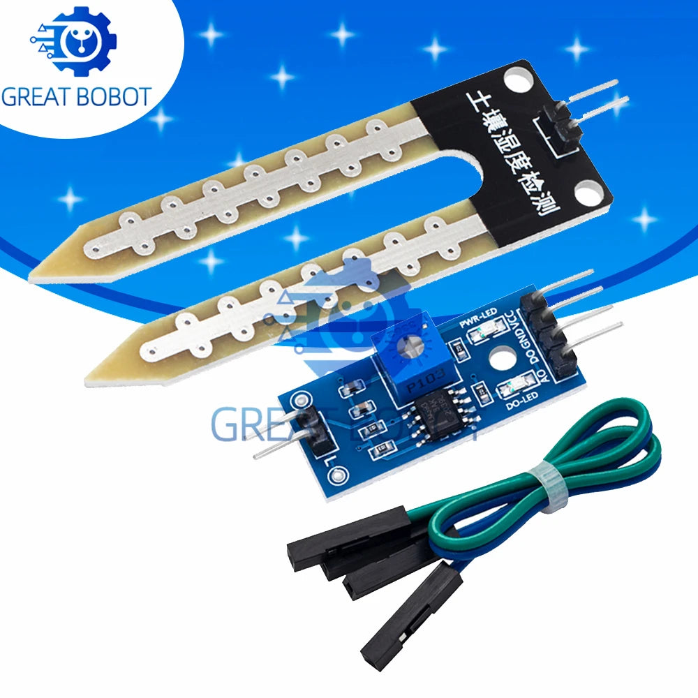 Soil Moisture Humidity Sensor Module for Arduino & DIY Humidity Sensor Module Axl Default Title