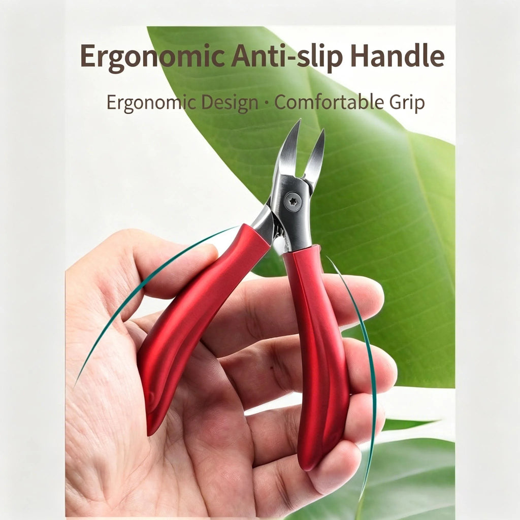 Straight Blade Toenail Clipper & Rhinestone Gem Remover Tool Nail Clipper Tool Axl