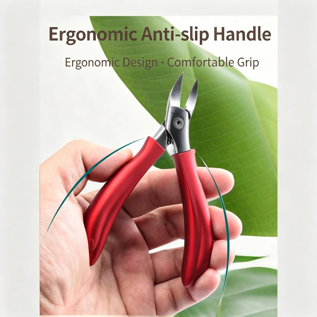 Straight Blade Toenail Clipper & Rhinestone Gem Remover Tool Nail Clipper Tool Axl