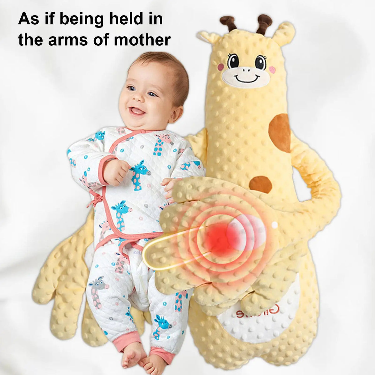 Infant Sleep Patting Toy – Animal Cushion for Babies 0–12M Baby Sleep Toy Axl