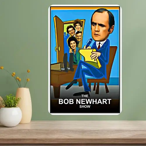 Bob Newhart Show Classic TV Metal Poster Sign | Retro Wall Art Metal Wall Sign Axl aluminum sign aluminum 20x30cm