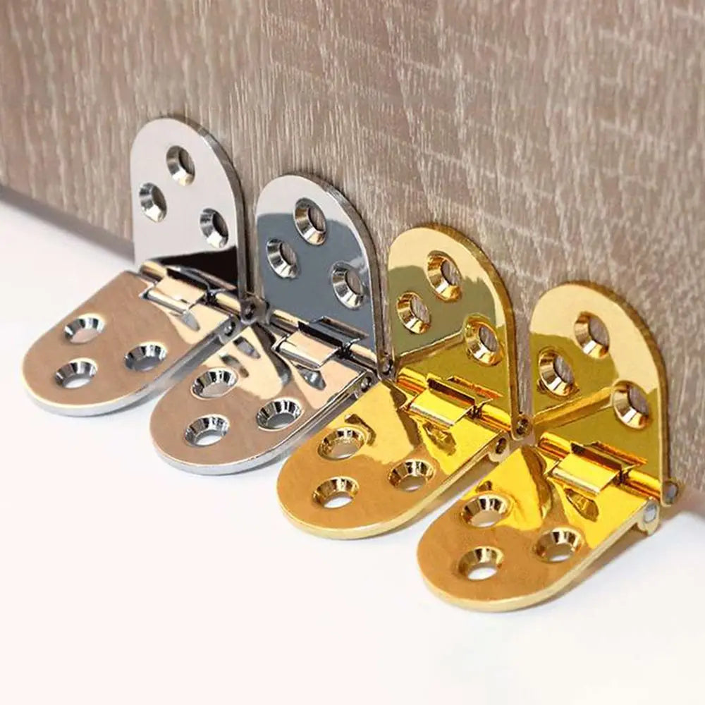 Zinc Alloy 180° Flush Cabinet Door Hinges | Semicircle Style Cabinet Door Hinges Axl