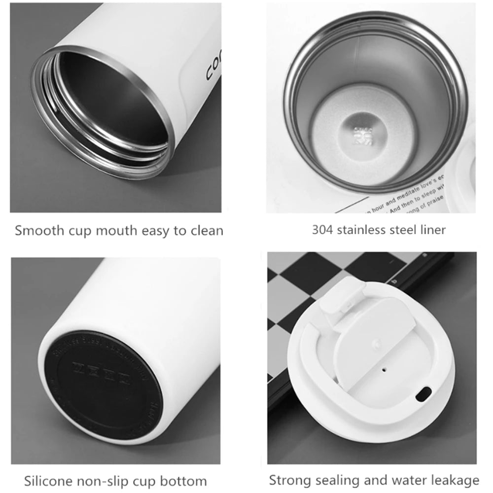 Double-Wall Stainless Steel Travel Thermos Mug 380/510ml Travel Thermos Mug Axl