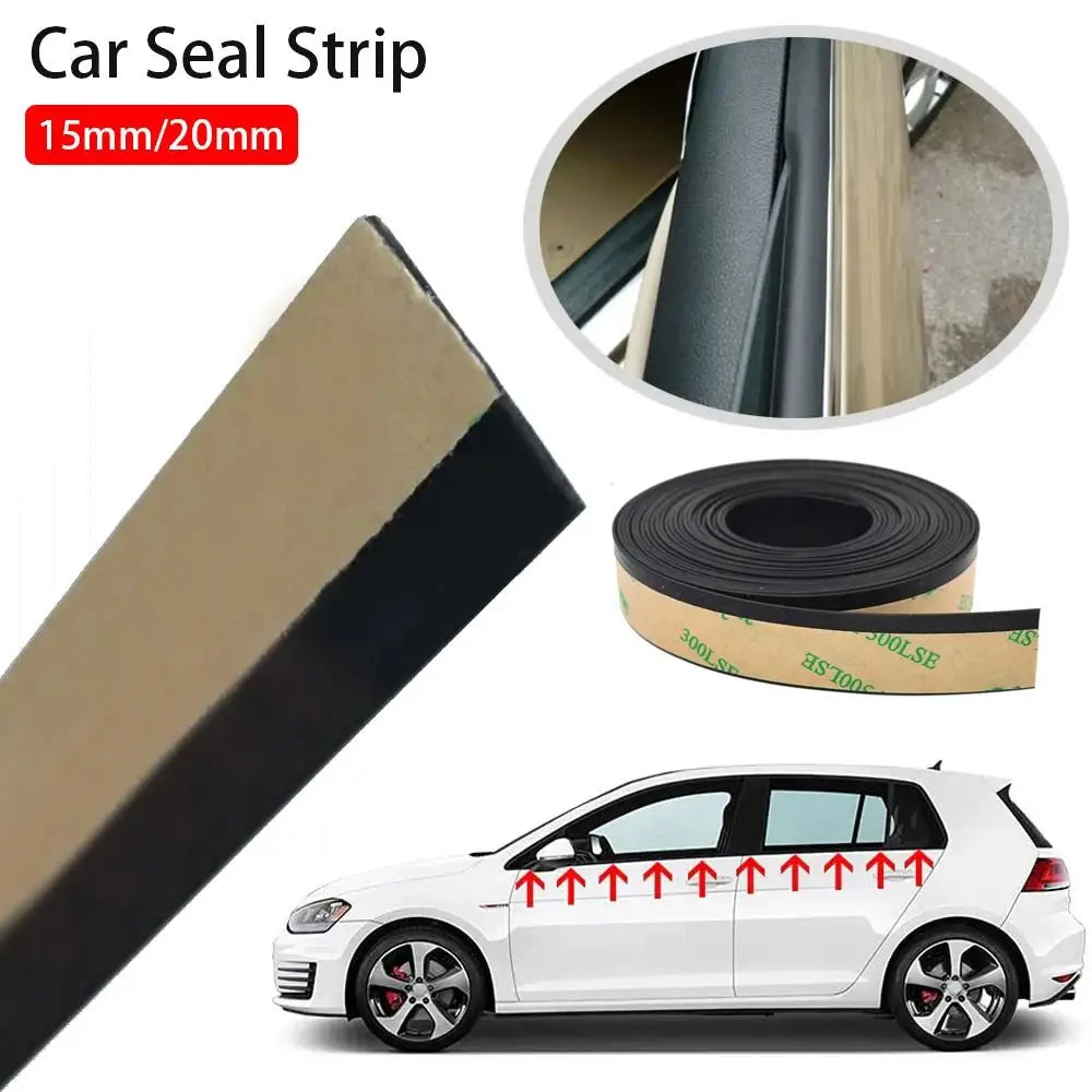EPDM Car Window Weatherstrip Seal | 1M/4M, 15MM/20MM Car Weatherstrip Seal Axl