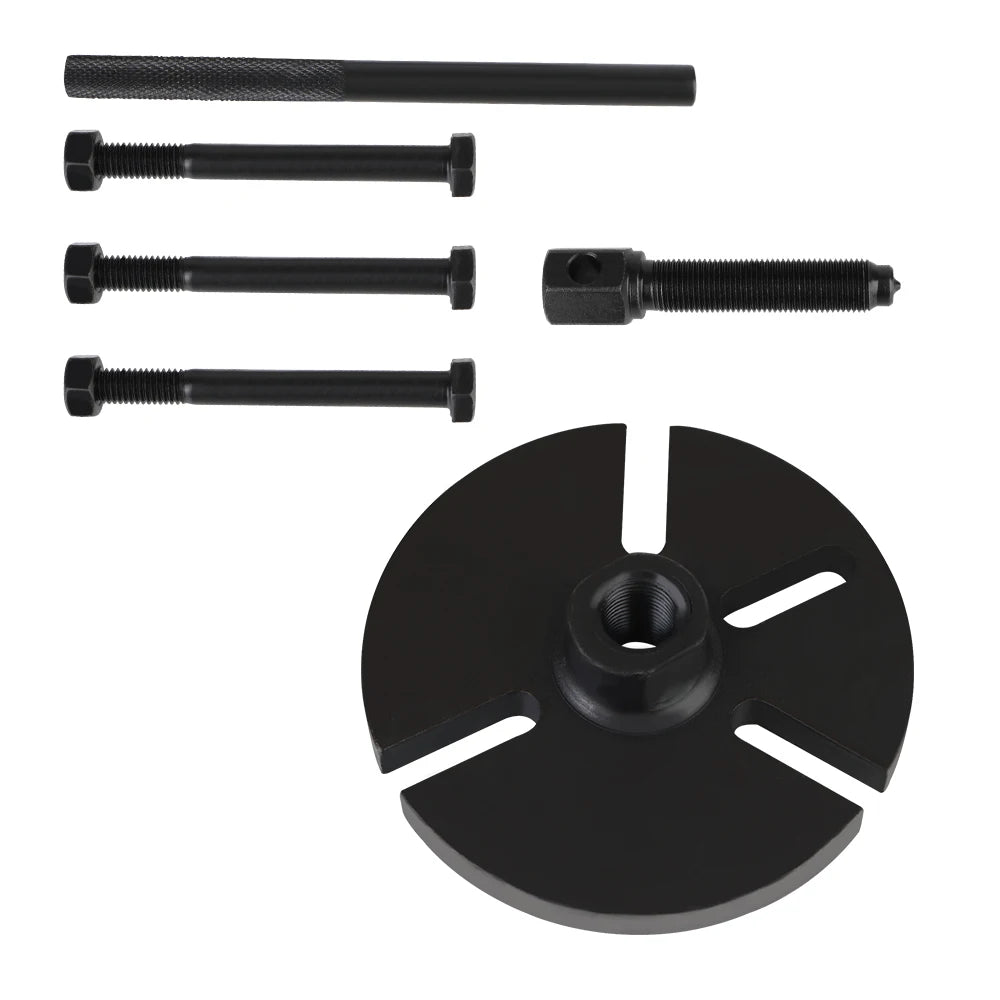 Brake Drum Puller Tool – Motorcycle ATV Tricycle Flywheel Brake Drum Puller Axl black