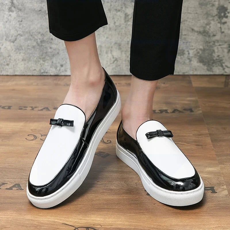 Men's Tassel Loafers – Classic Slip-On Dress Shoes Men's Dress Loafers Axl