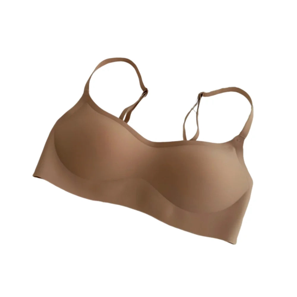 Seamless Wire-Free Push-Up Bra – Breathable & Invisible Fit Seamless Push-Up Bra Axl skin color 1XL