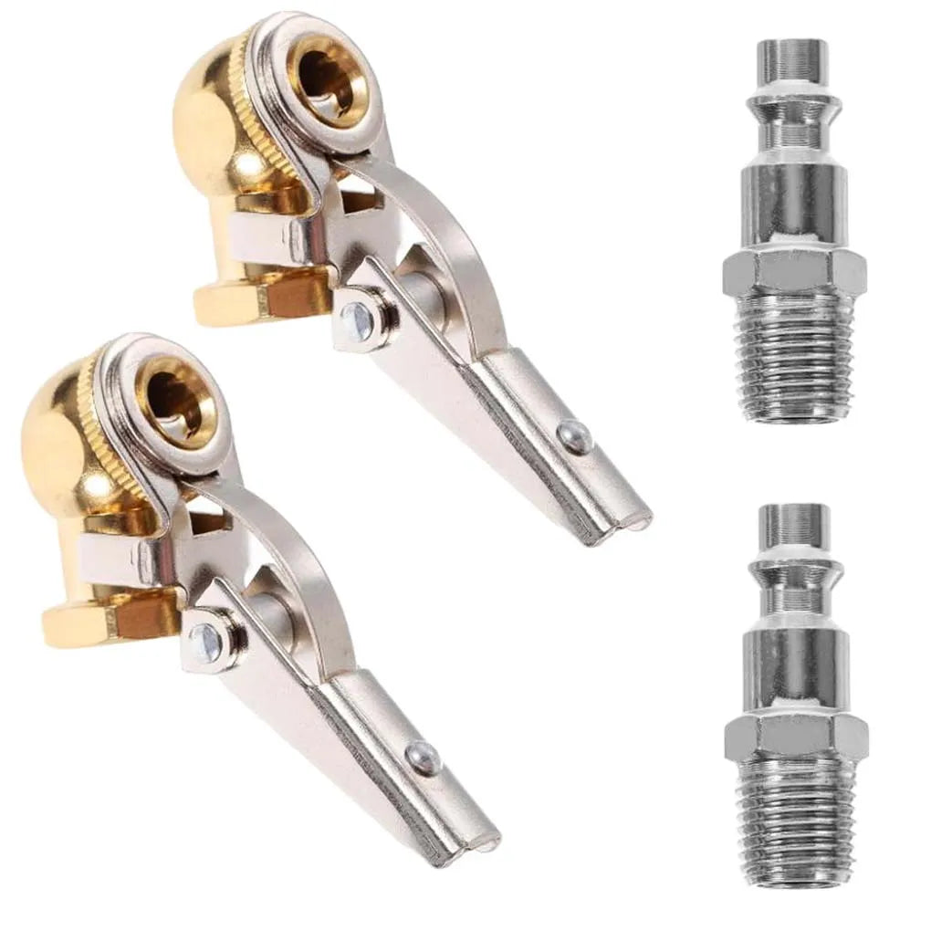 1/4 NPT Brass Quick Release Air Coupler with Clip for Compressor Air Compressor Fitting Axl