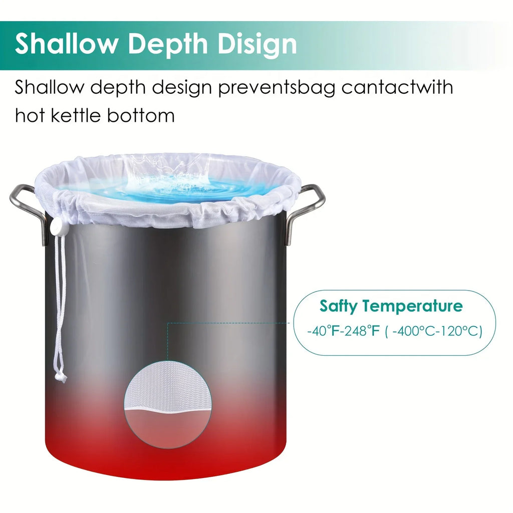 Reusable Fine Mesh Filter Bags – Cold Brew Coffee & Tea Coffee & Tea Filter Axl