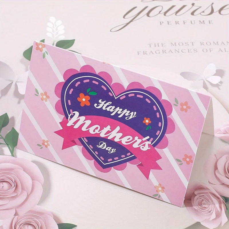 Floral Mother's Day Thank You Cards – Party & Classroom Set Greeting Cards Set Axl