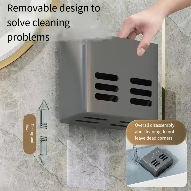 Wall-Mounted Plastic Organizer for Pens, Brushes & Tools Wall-Mounted Organizer Axl