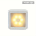 Smart LED Motion Sensor Night Light – Warm & White Wall Light LED Night Light Axl 1pc Warm White