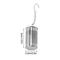 Stainless Steel Tea Infuser with Chain Hook | Loose Leaf Strainer Tea Infuser Axl small
