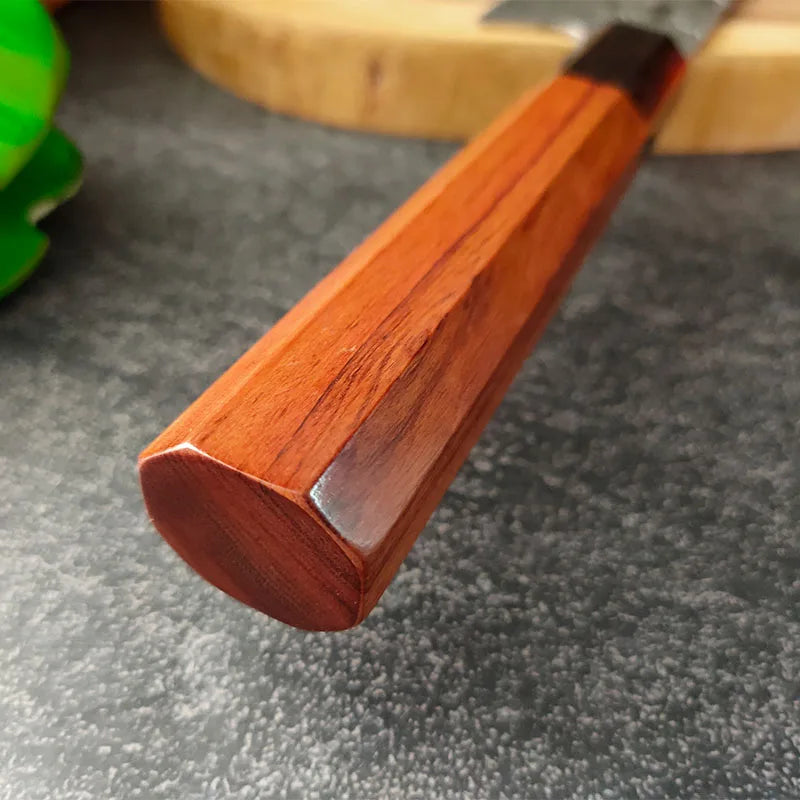 Hand Forged Japanese Chef Knife – Stainless Steel Wood Handle Japanese Chef Knife Axl