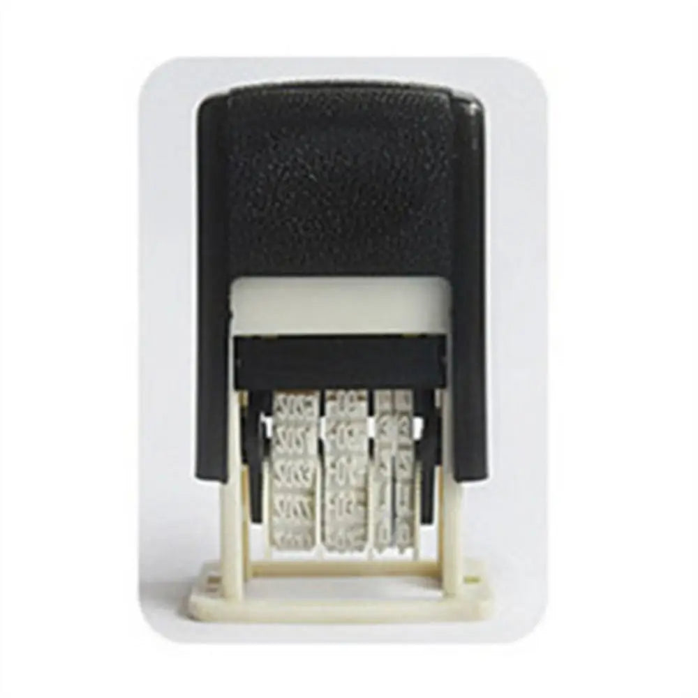 Self-Inking Date Wheel Stamp 4mm – DIY Date Stamp 2018–2030 Date Wheel Stamp Axl Black