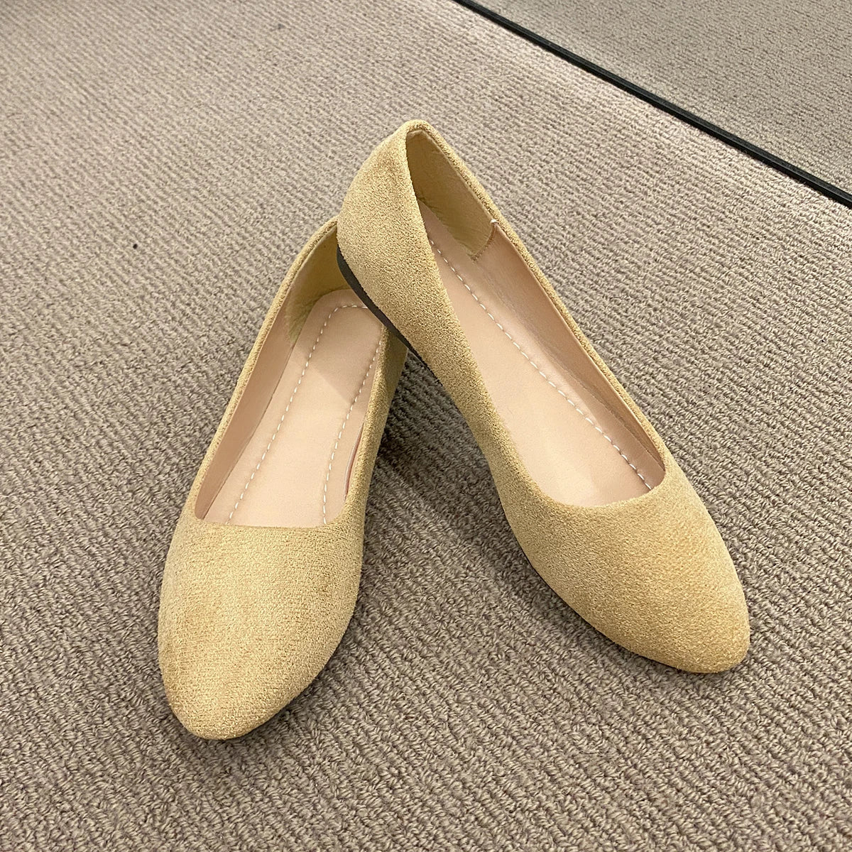 Women's Round Toe Flat Shoes – Non-Slip Office Flats Women's Flat Shoes Axl