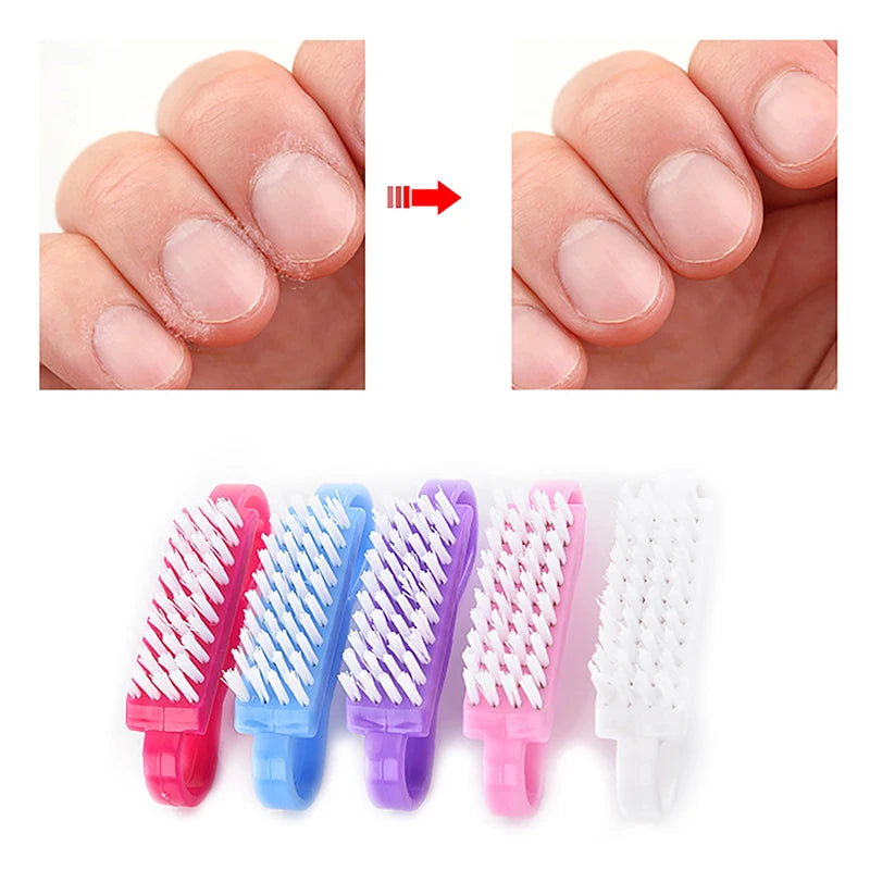 Nail Art Dust Brush – Manicure & Pedicure Cleaning Tool Nail Cleaning Brush Axl