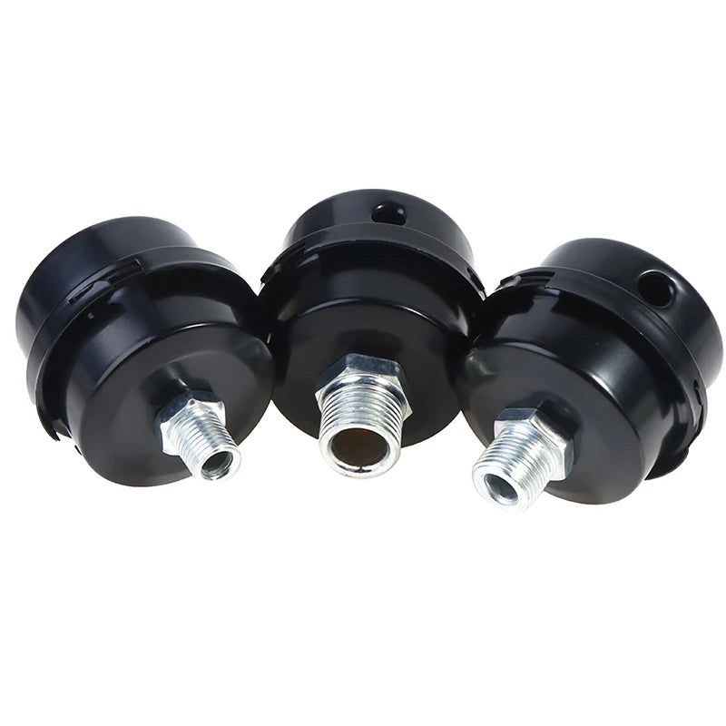 Metal Air Compressor Filter Noise Muffler – 12/16/20mm Compressor Filter Muffler Axl