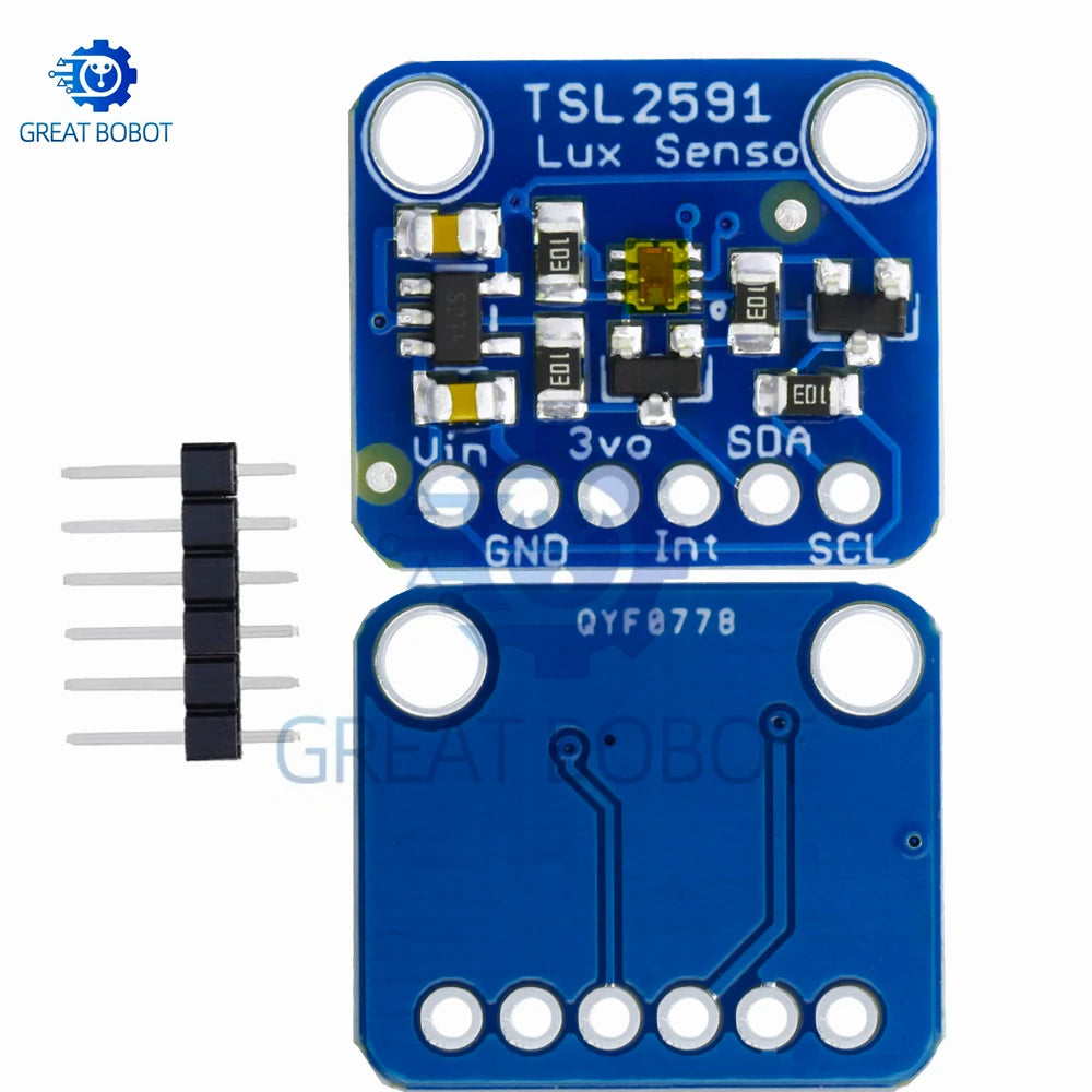 TSL2591 I2C Light Sensor Breakout Module – High Dynamic Range Light Sensor Module Axl