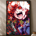 Tokyo Ghoul Anime Wall Poster – Self-Stick HD Waterproof Decor Anime Wall Poster Axl White01 50X70cmNoframe