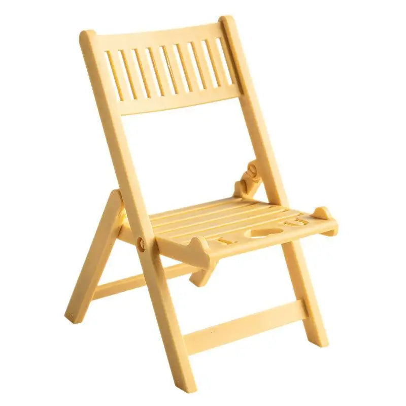 Mini Beach Chair Phone Stand – Foldable Desktop Tablet Holder Phone Stand Axl