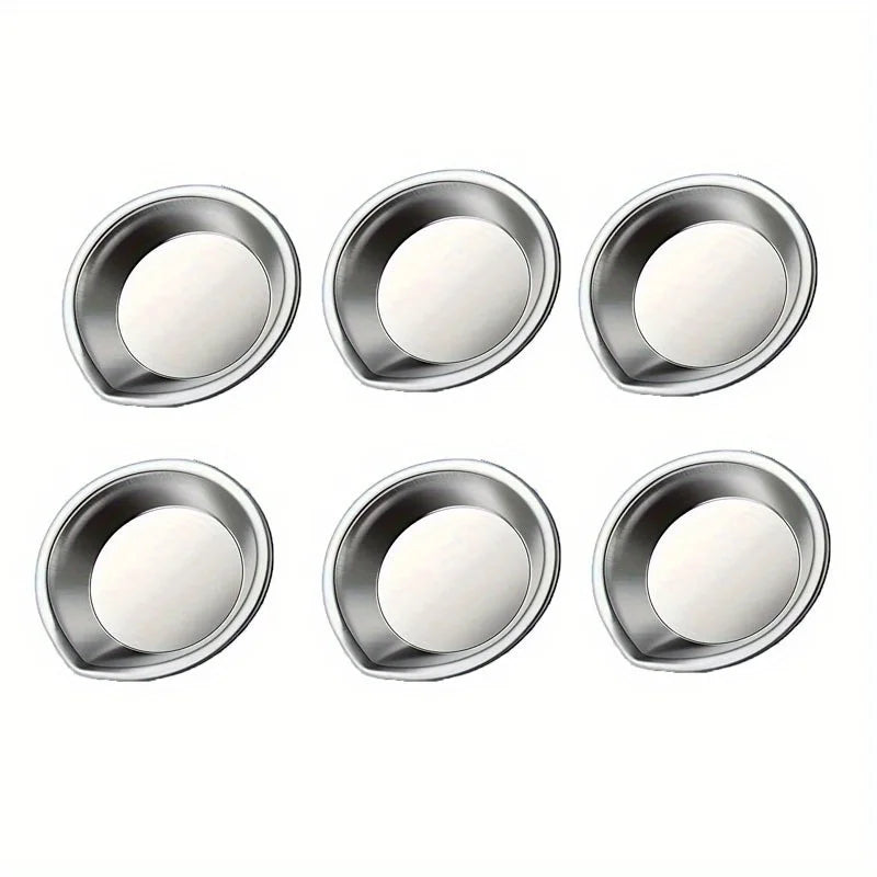 10-Pack Stainless Steel Mixing Palettes – Makeup & Nail Trays Makeup Mixing Palette Axl