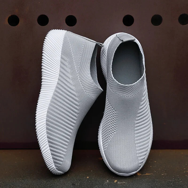 Women's Slip-On Flat Sneakers – Loafers, Sizes US 5–14 Slip-On Flat Sneakers Axl