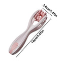 Double Roller Finger & Hand Massager – 360° Rolling Tool Finger Massage Roller Axl Pink