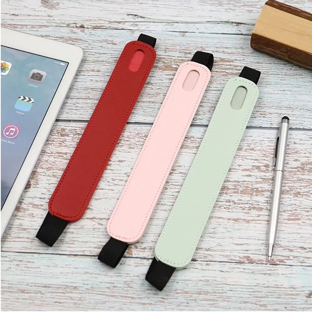 PU Leather Pencil Case – Elastic Buckle Stylus Pen Cover Stylus Pen Case Axl