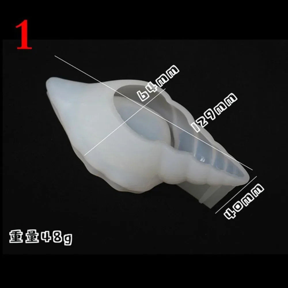 Seashell Silicone Mold – Epoxy Resin Jewelry Tray & Craft Mould Resin Craft Mold Axl 1